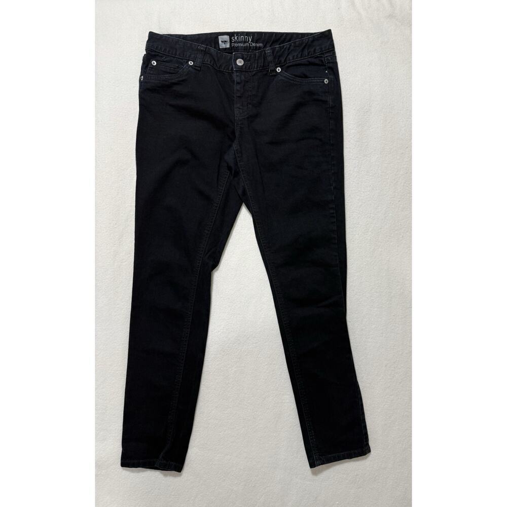 Mossimo Skinny Jeans Women’s Size 10 Black Stretch Comfort Casual Denim
